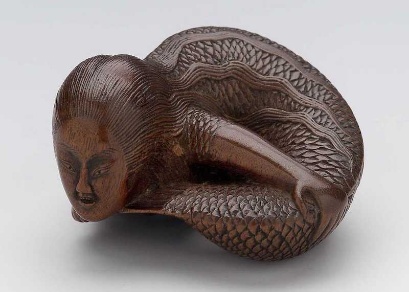 Ningyo (Mermaid) by Tadayoshi, 19th Century, Museum of Fine Arts, Boston