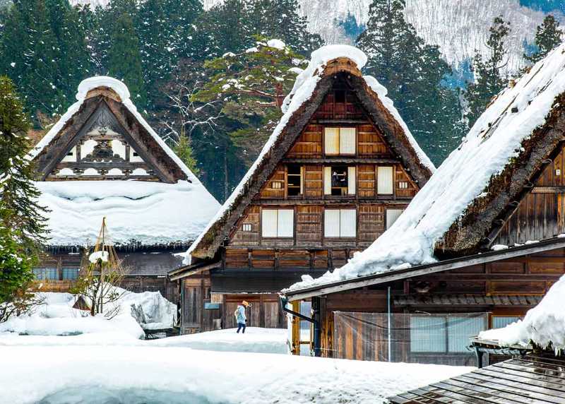 10 meilleures villes pour profiter de la neige en hiver au Japon